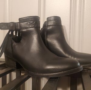 Harley Davidson Fringe Booties